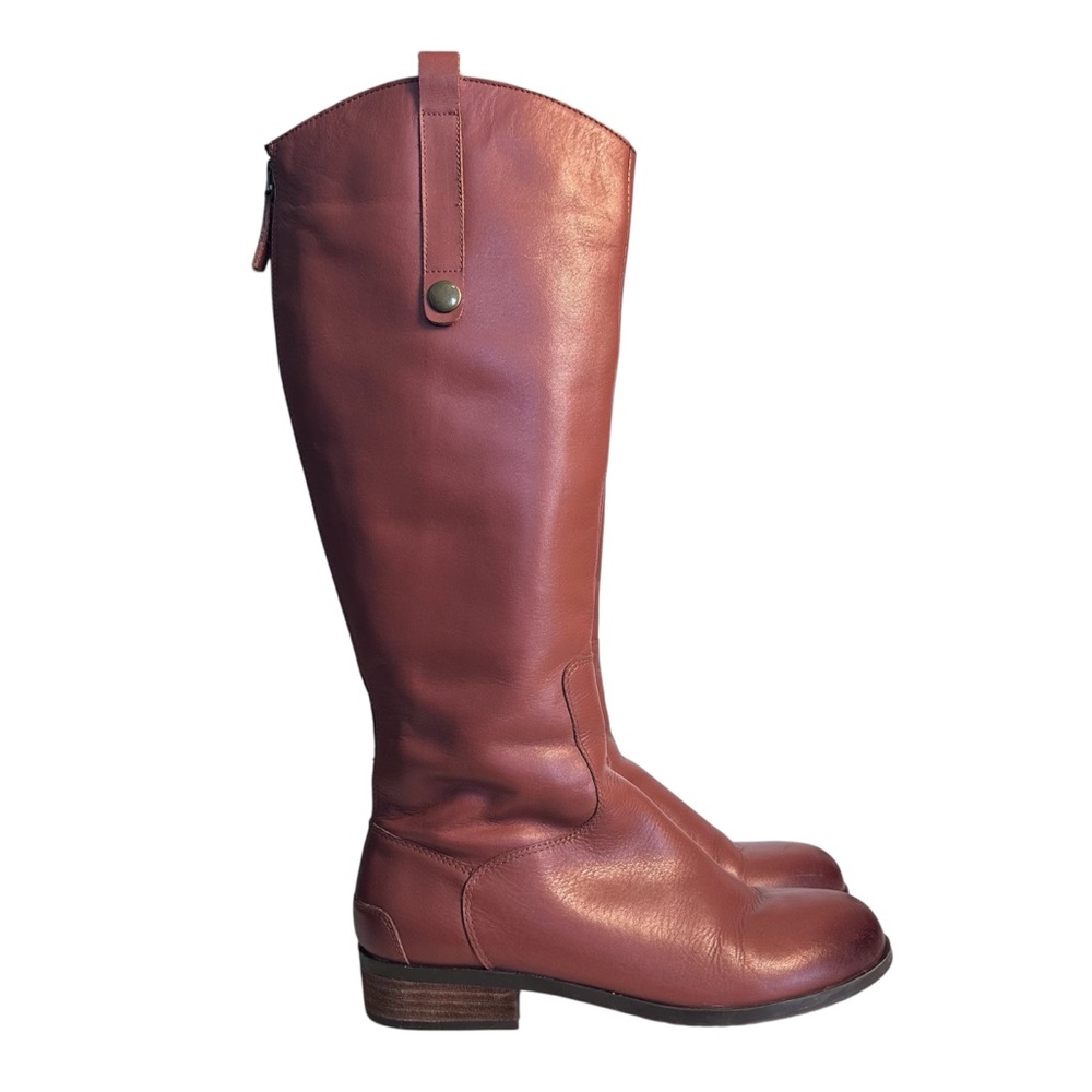 Array Derby Leather Knee High Riding Boots 8.5 N